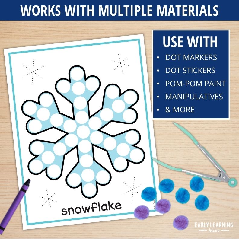 Winter Dot Marker Activities