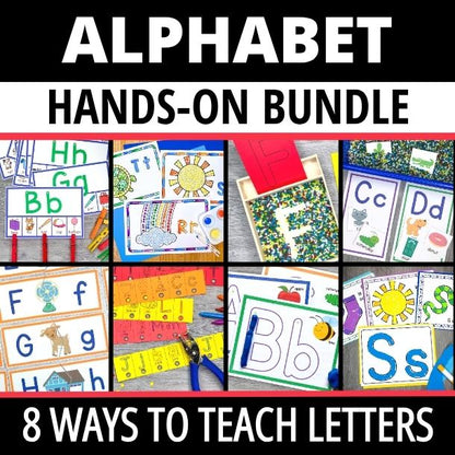 Hands-on Alphabet Activity Bundle