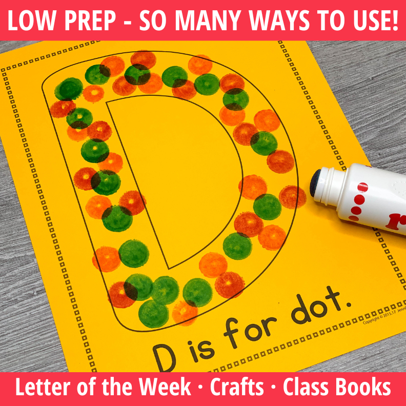 Alphabet Letter Collage Sheets | Editable ABC Activity Pages