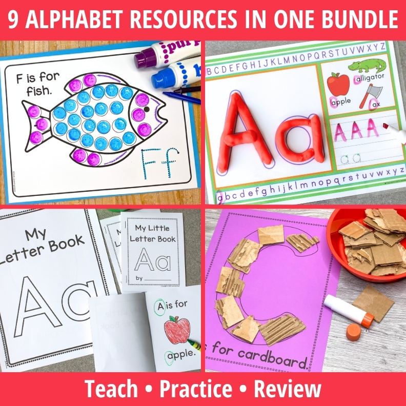 ABC Super Bundle | Complete Alphabet Activities Bundle for Preschool & Kindergarten