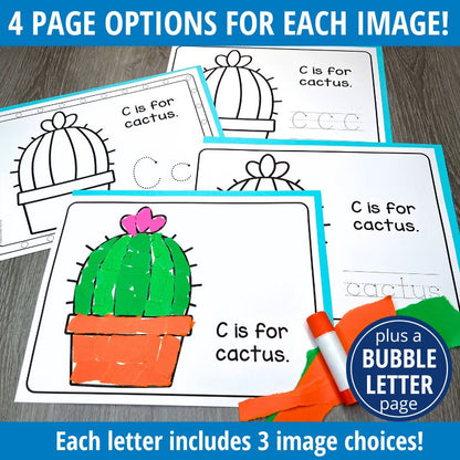 A–Z Alphabet Tear Art and Craft Bundle