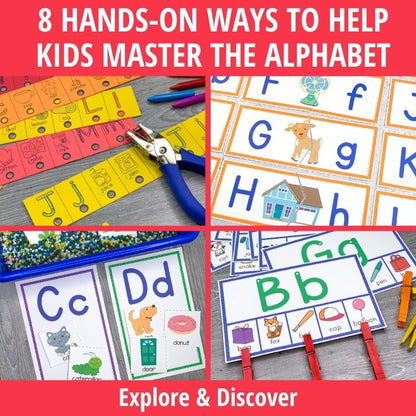 Hands-on Alphabet Activity Bundle