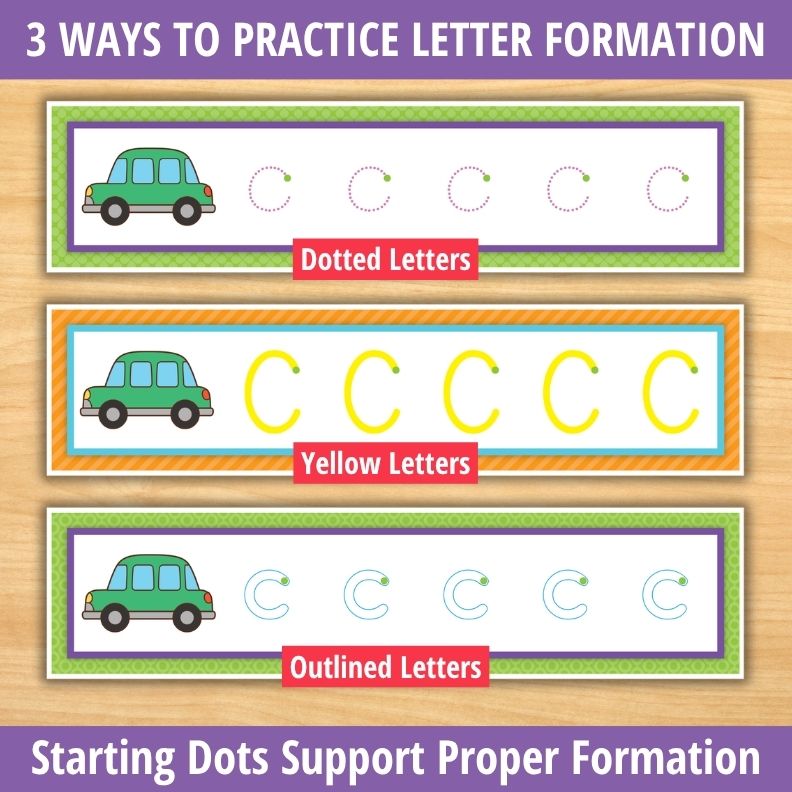 Alphabet Tracing Activities - Letter Formation Activities