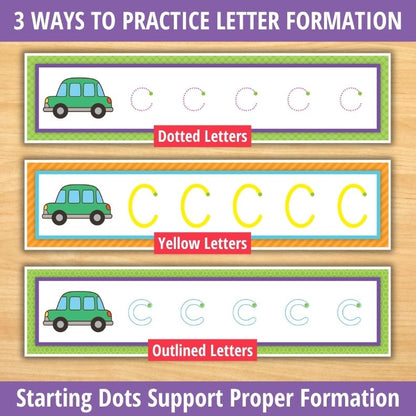 Alphabet Tracing Activities - Letter Formation Activities