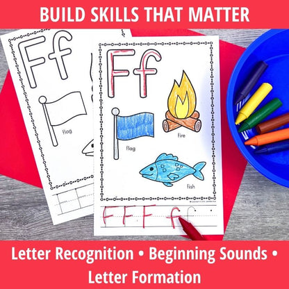 Alphabet Worksheets – Letter Tracing and Writing Practice
