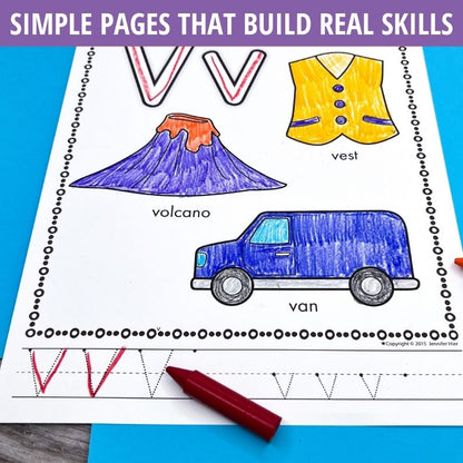 Alphabet Worksheets – Letter Tracing and Writing Practice
