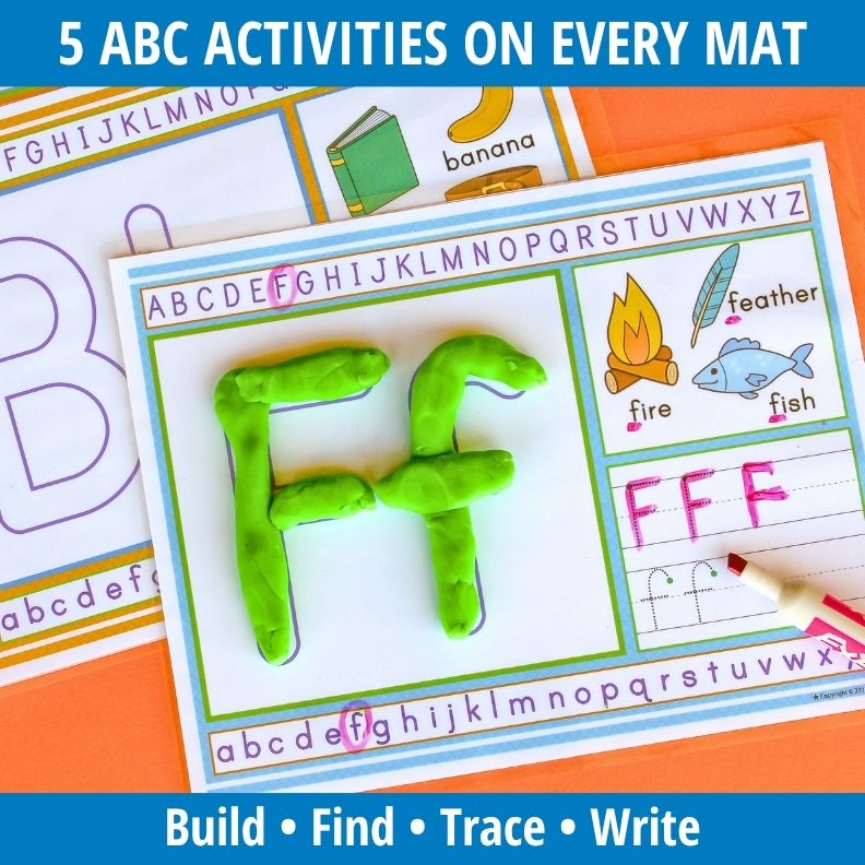 Alphabet Activity Mats