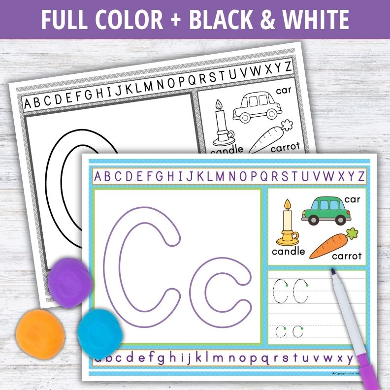 Alphabet Activity Mats