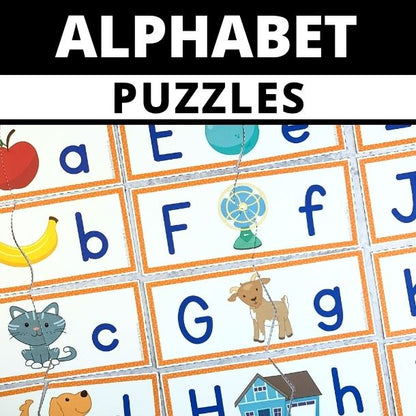 Hands-on Alphabet Activity Bundle