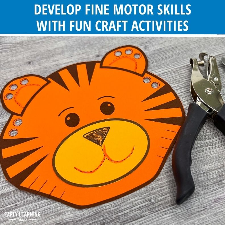 Animal Crafts & Fine Motor Activities Bundle