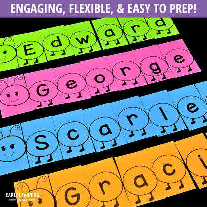Caterpillar Name Puzzles