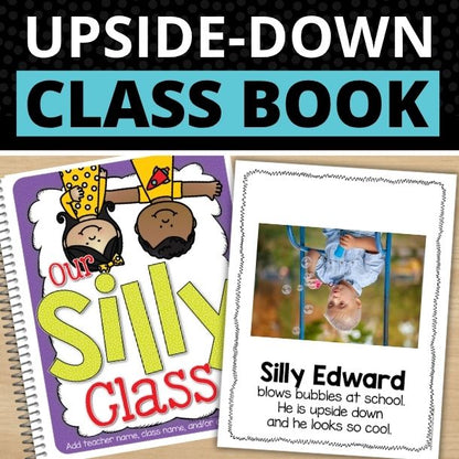 Silly Upside Down Class Book Template