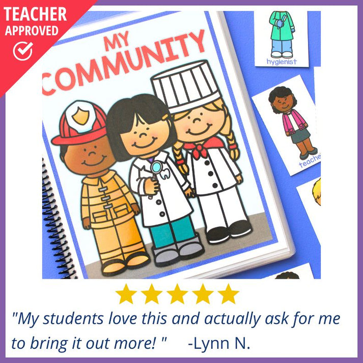 Community Helpers Sorting Activity – Early Learning Ideas