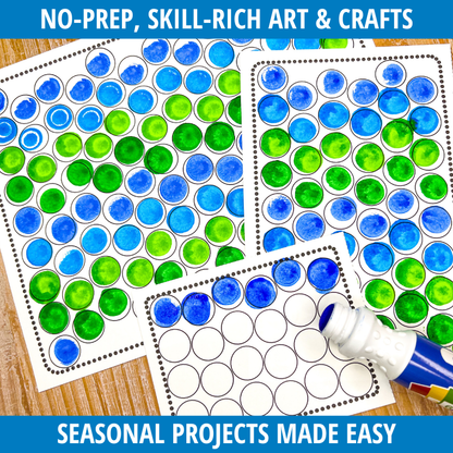 Dot Marker Art Activity Sheets