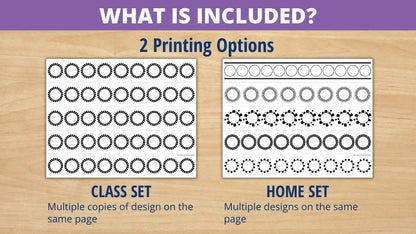 Dot Sticker Activity Strips