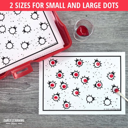 Dot Sticker Activity Task Cards