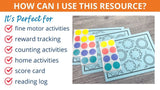 Dot Sticker Activity Task Cards
