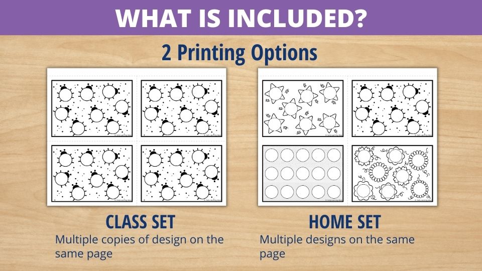 Dot Sticker Activity Task Cards