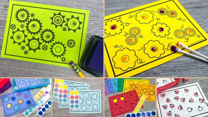 Dot Sticker Activity Task Cards