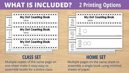 Dot Sticker Number Books