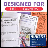 End of the Year Memory Book for Preschool Pre-K Kindergarten - End of Year Fun