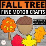 Fall Tree Fine Motor Crafts