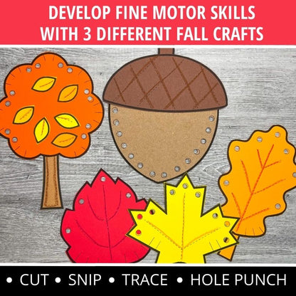 Fall Tree Fine Motor Crafts