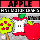 Apple Theme Crafts & Fine Motor Activities