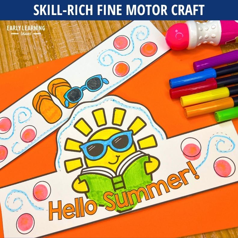Hello Summer Crown Craft