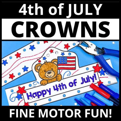 4th of July Headband Crown Craft