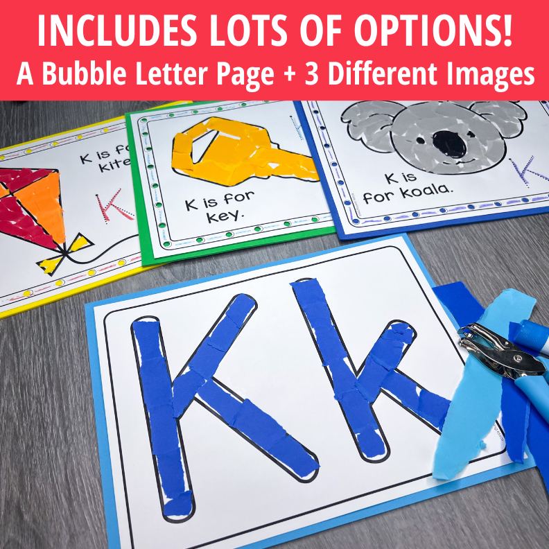 Letter K Craft Activity