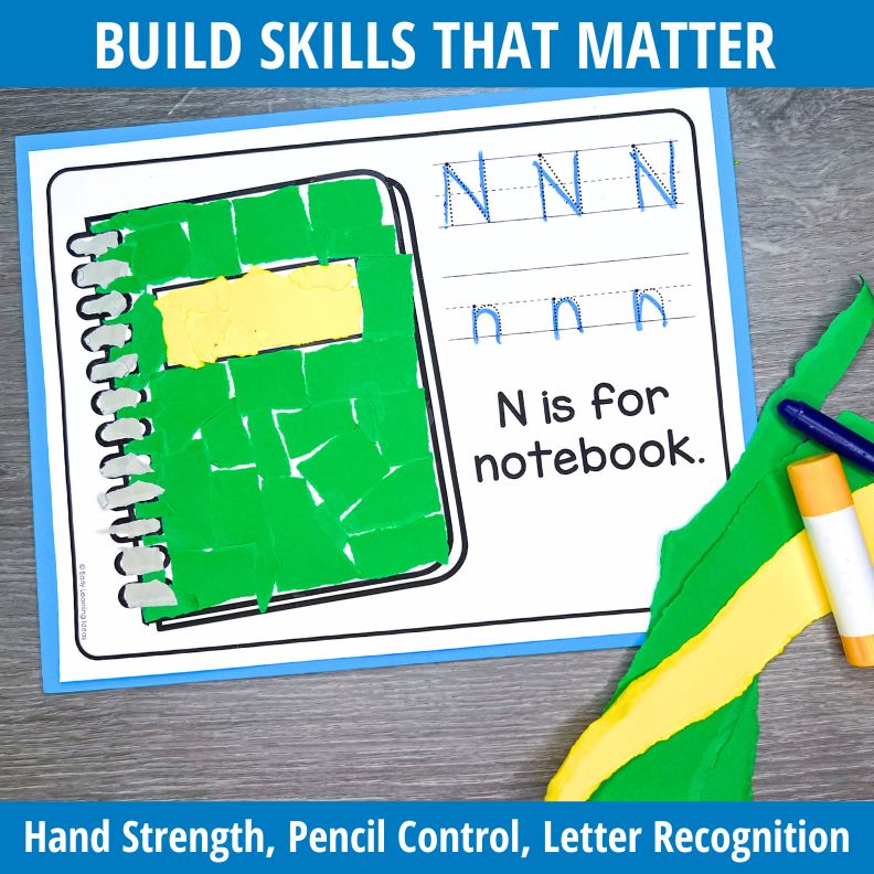 Letter N Craft Activity