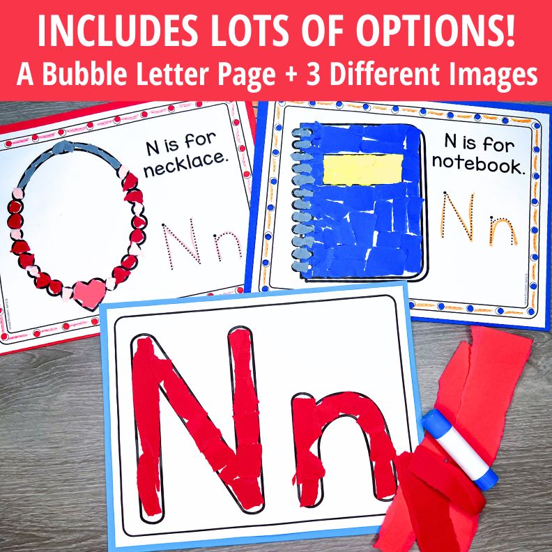 Letter N Craft Activity