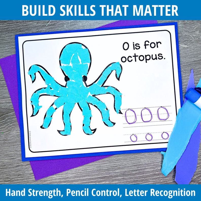 Letter O Craft Activity