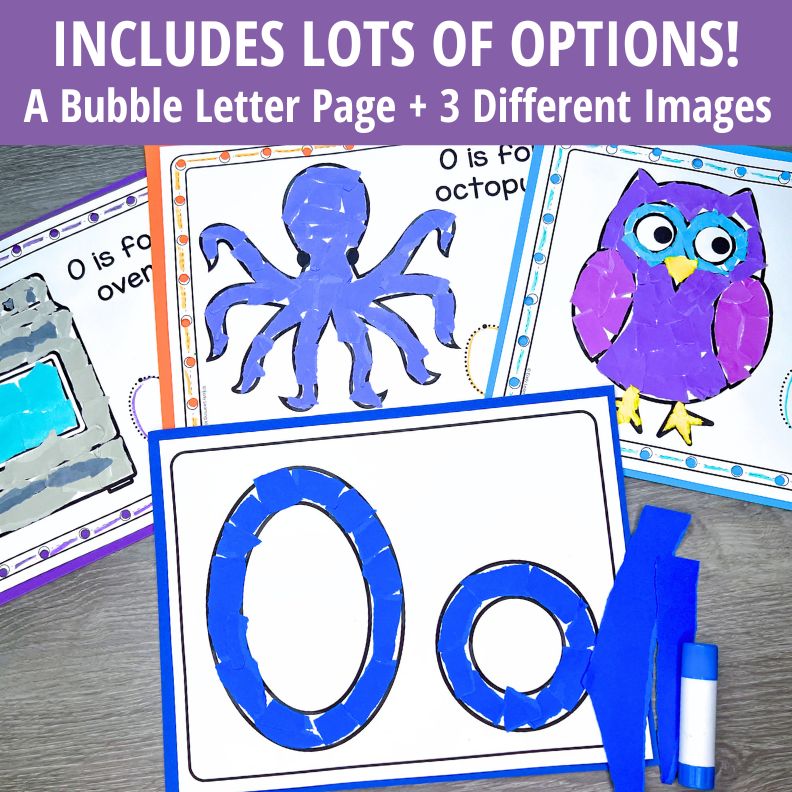 Letter O Craft Activity