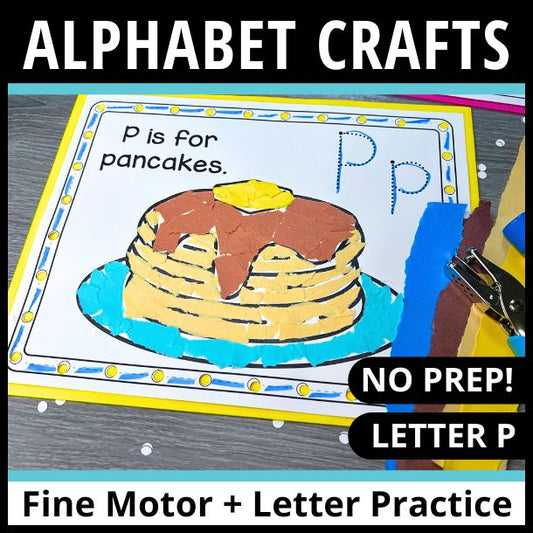 Letter P Craft Activities