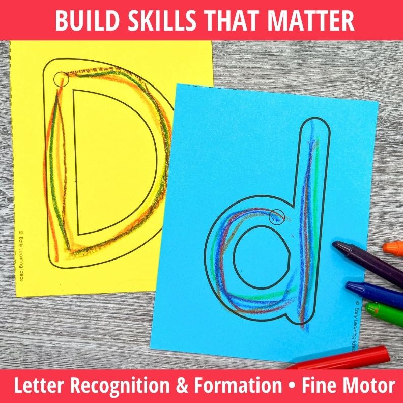 Alphabet Letter Practice Cards