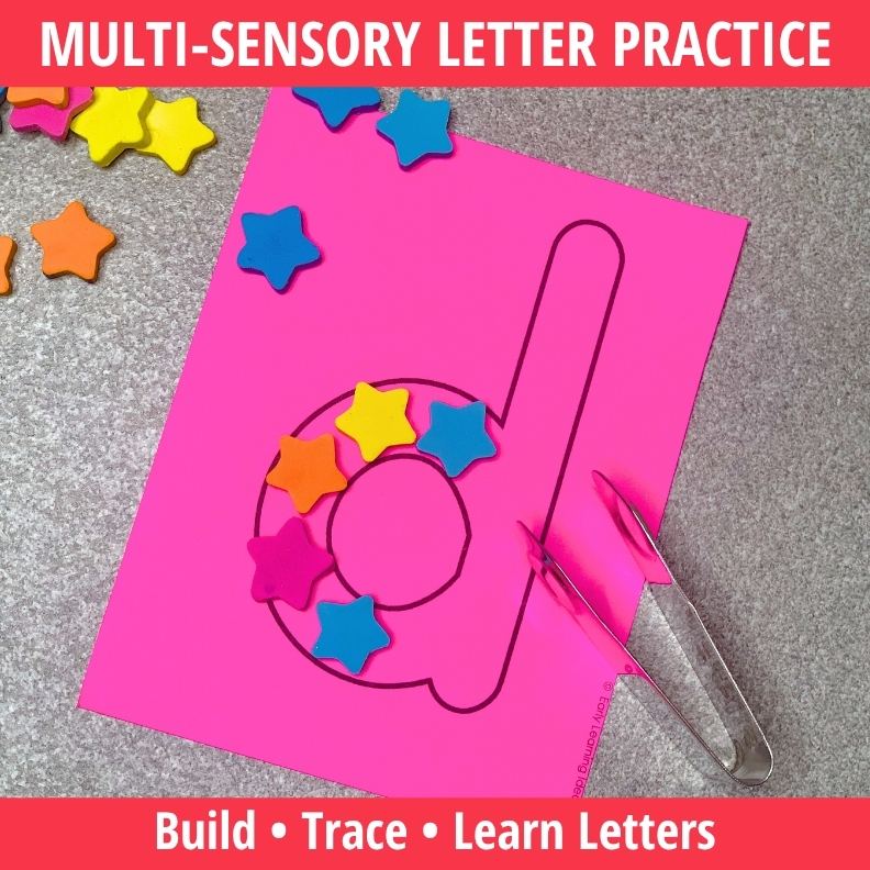 Alphabet Letter Practice Cards