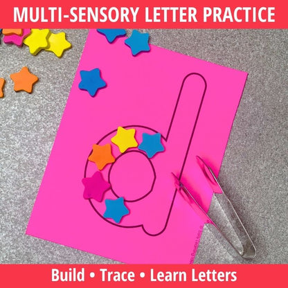 Alphabet Letter Practice Cards
