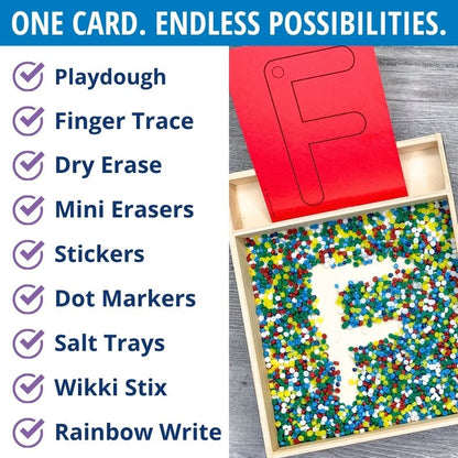 Alphabet Letter Practice Cards