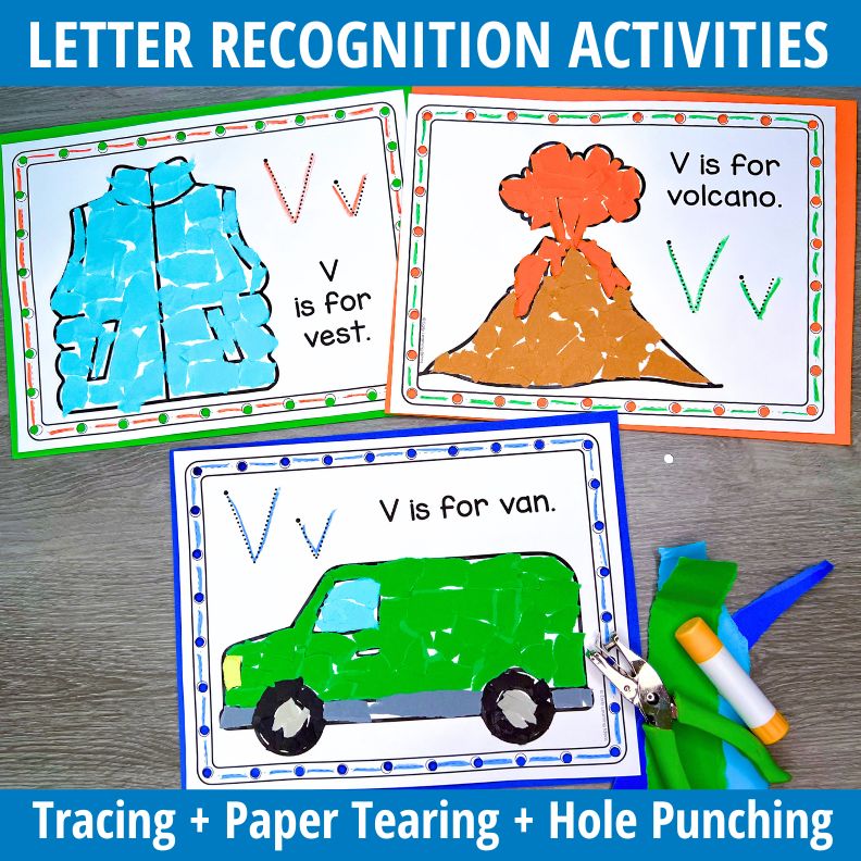 Letter V Craft Activities