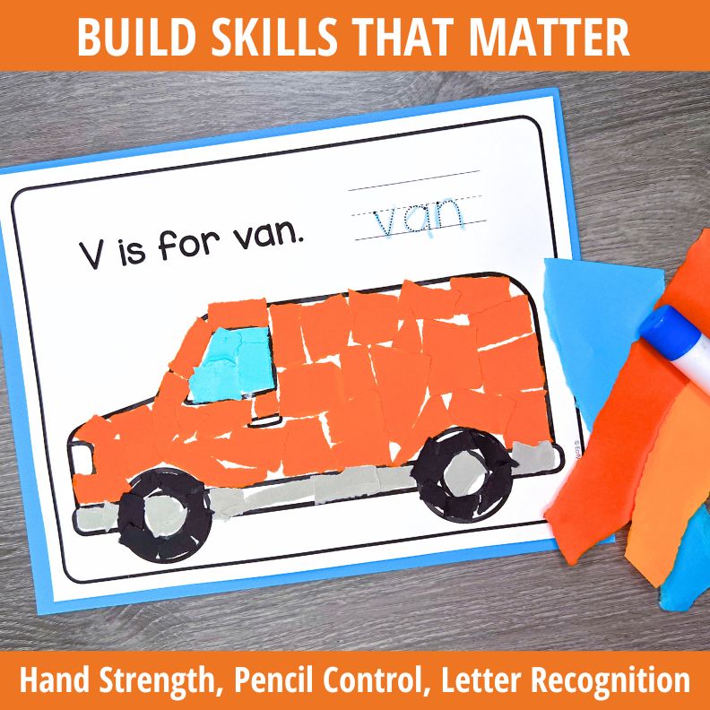 Letter V Craft Activities