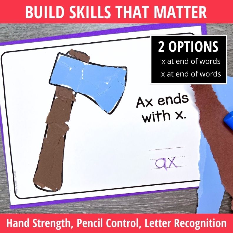 Letter X craft Activities