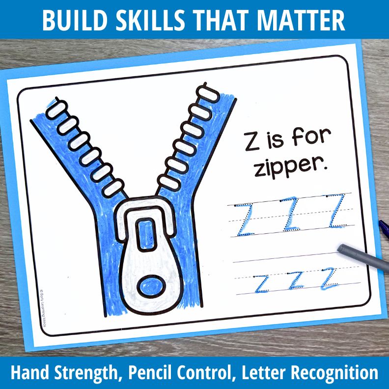 Letter Z Craft Activities