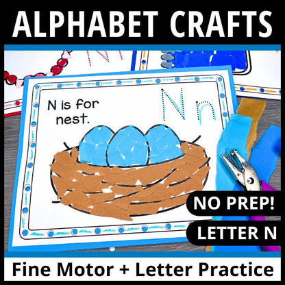 Letter N Craft Activity