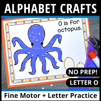 Letter O Craft Activity