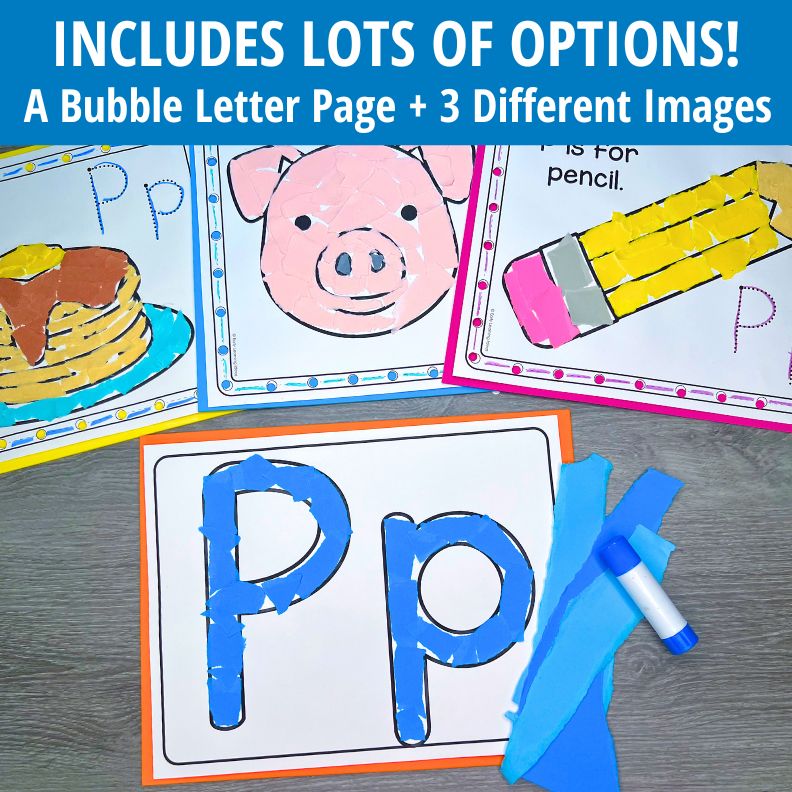 Letter P Craft Activities