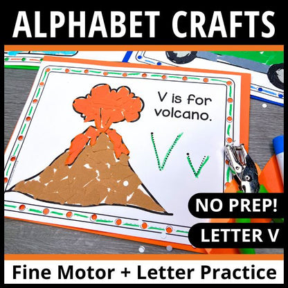 Letter V Craft Activities
