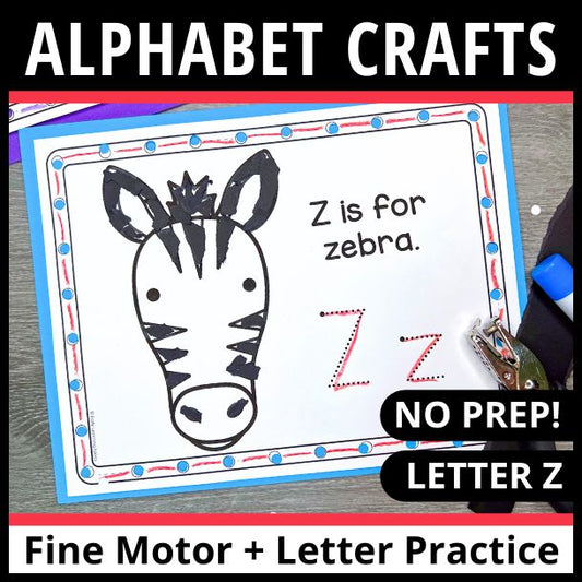 Letter Z Craft Activities