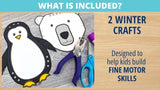 Penguin and Polar Bear Craft